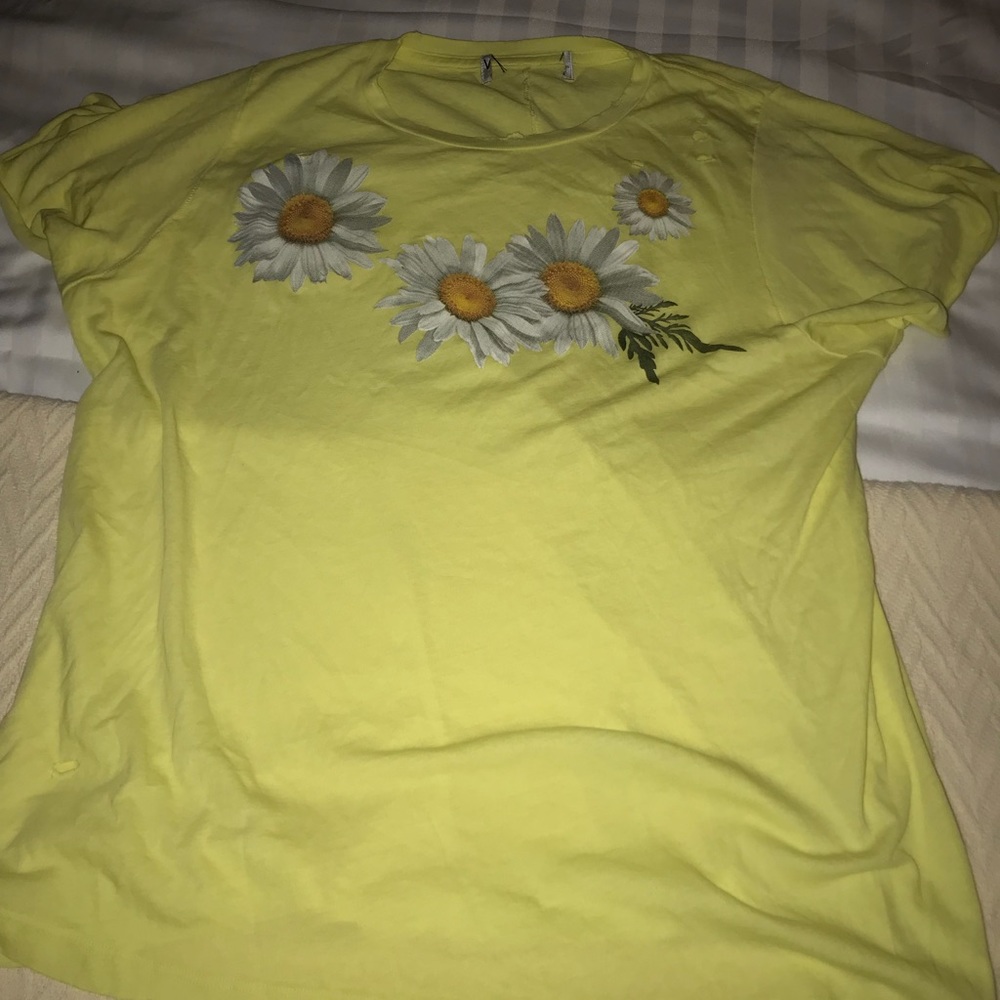Wild fox flower t shirt
